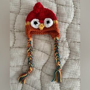 Baby Crochet Rooster Hat